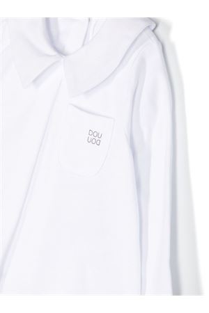 blusa in cotone bianco DOUUOD KIDS | DT8010Z0761100